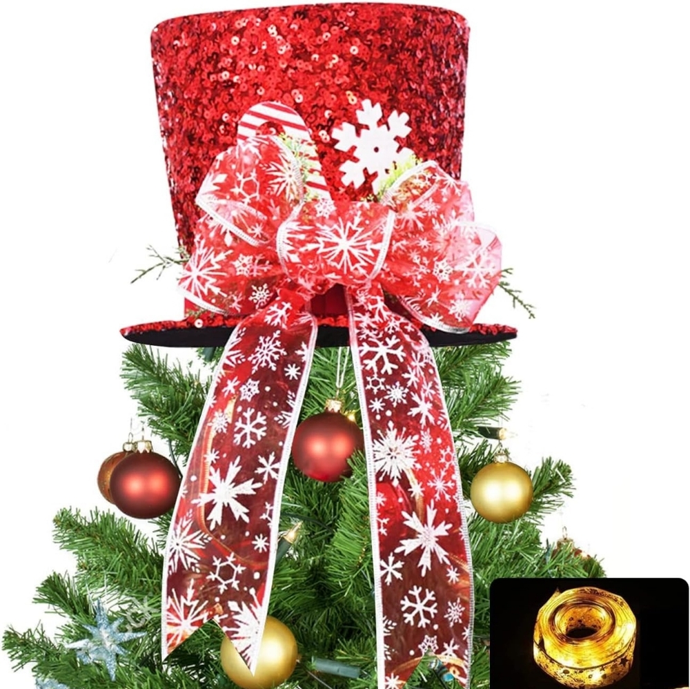 Snowman tree top
